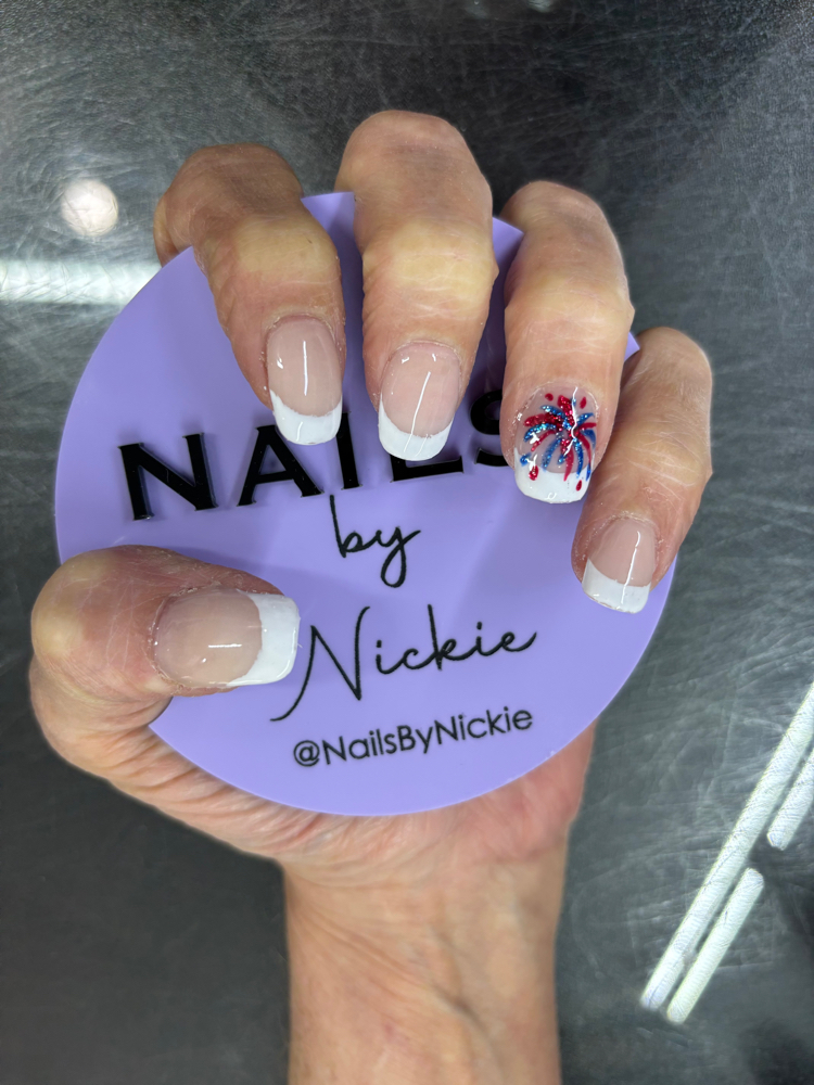 French at Nails by Nickie in Pomeroy, OH