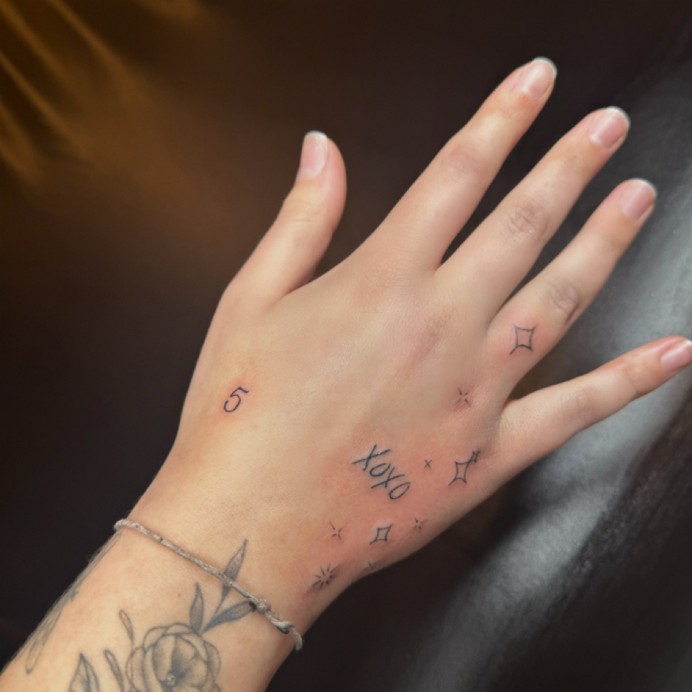 tiny tattoos at Face By Ciara in Abilene, TX
