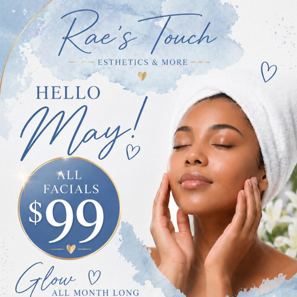 Hello May at Rae’s Touch in Royal Palm Beach, FL