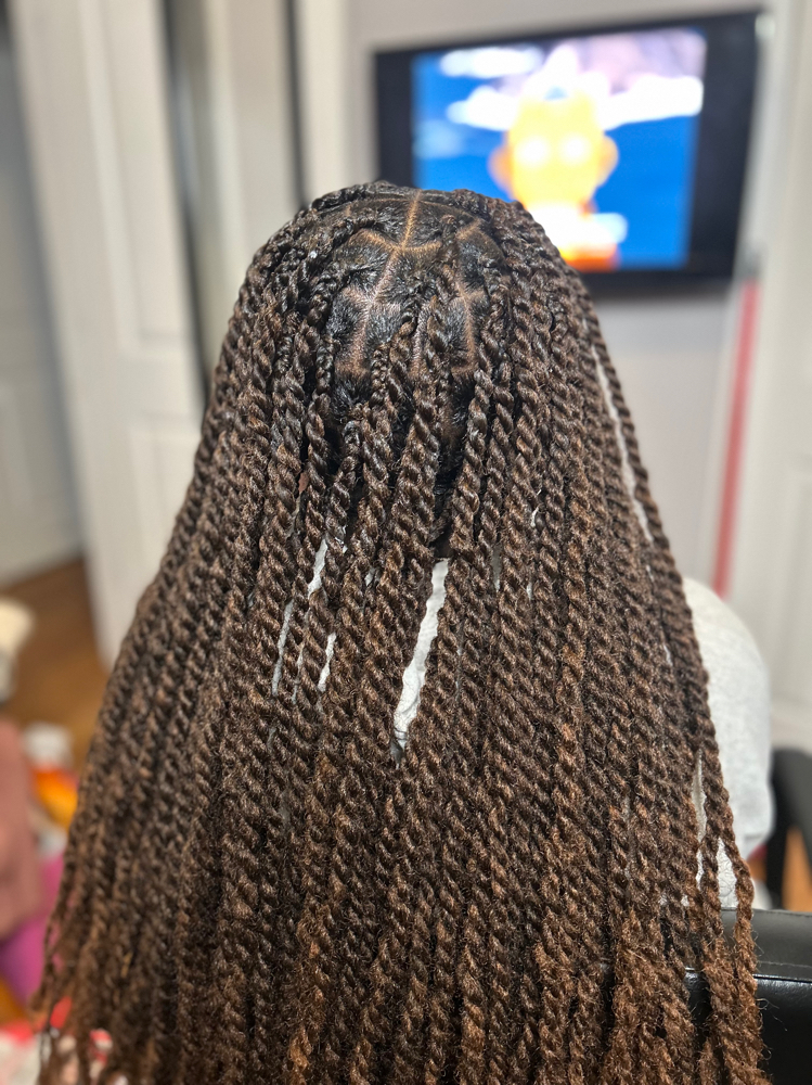 Medium Marley Twists(hair not incl)