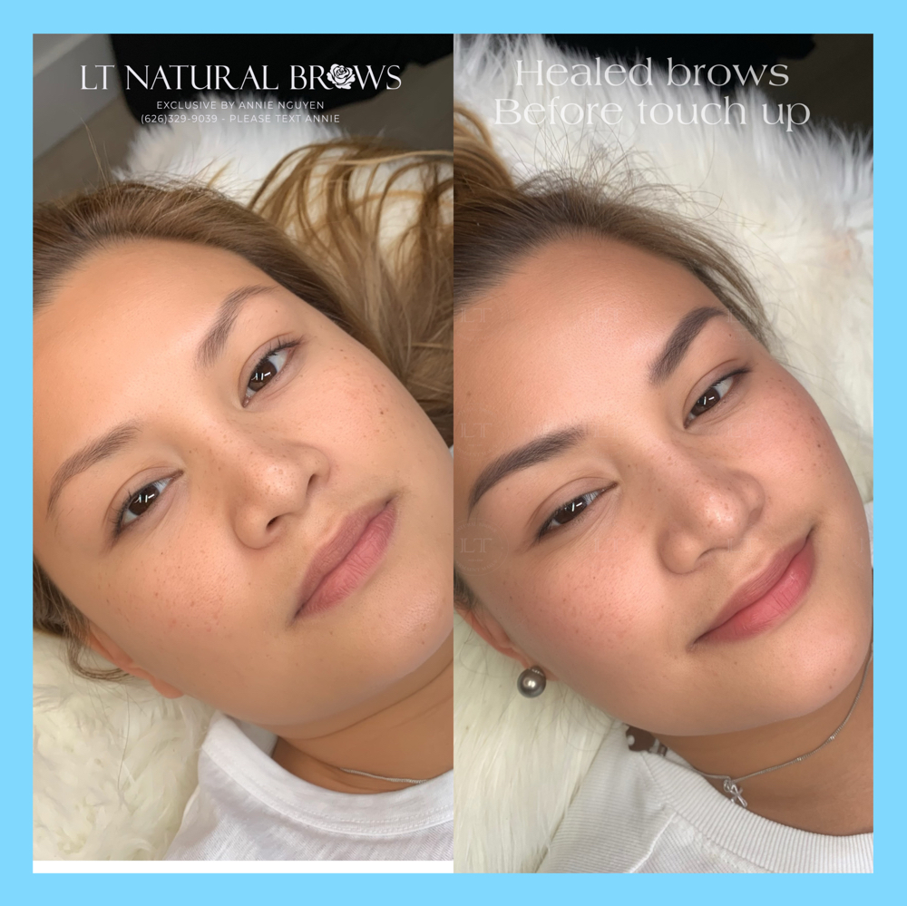 1 - 2 MONTHS TOUCH UP HAIRSTROKE