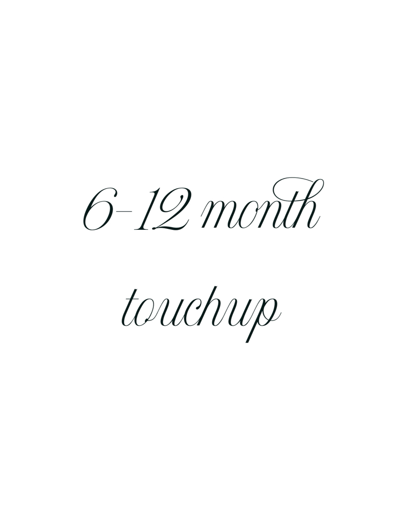 6-12 Month Lip Blushing Touchup
