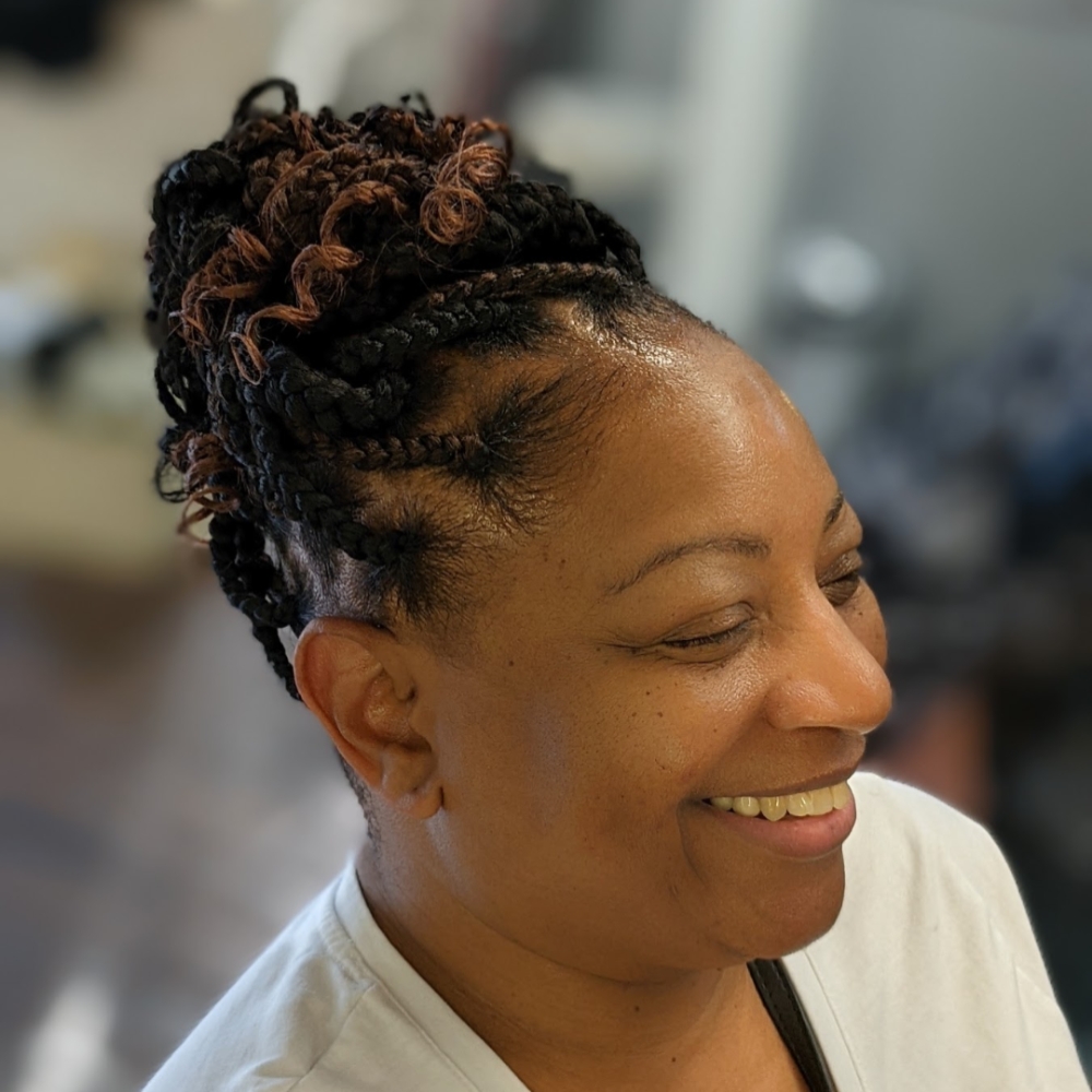 18in Jumbo Braids at Essentials Salon & Spa in York, PA