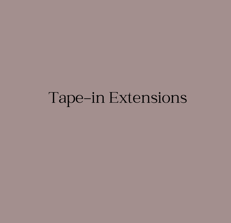 Tape-in Extentions