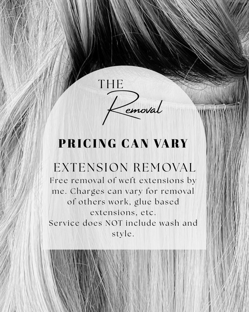 Extension Removal at Deeply Rooted Beauty in Nocona, TX