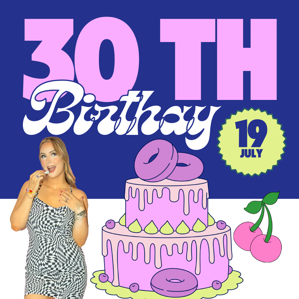 THIRTY & THRIVING FLASH SALE 🎂
