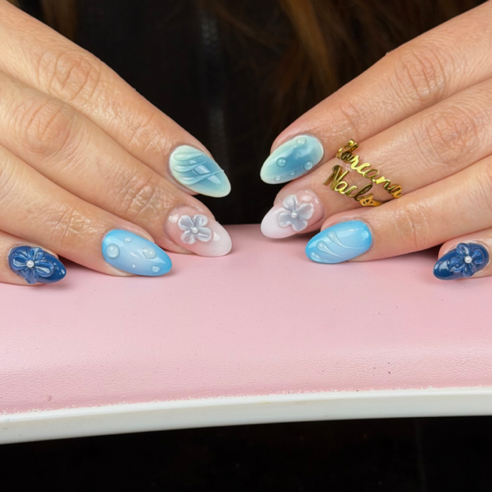 3D Nail Art at Gloriana Nail Artist in Bellefontaine, OH
