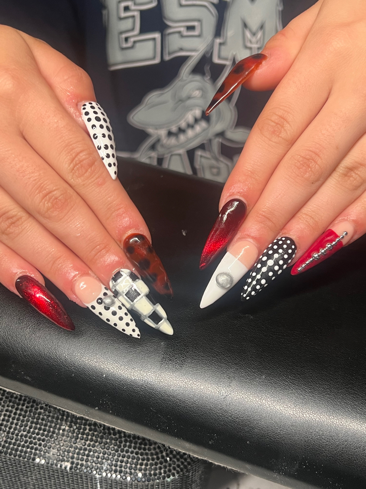 Long Gel X Set at Nails.by.em in Mastic, NY