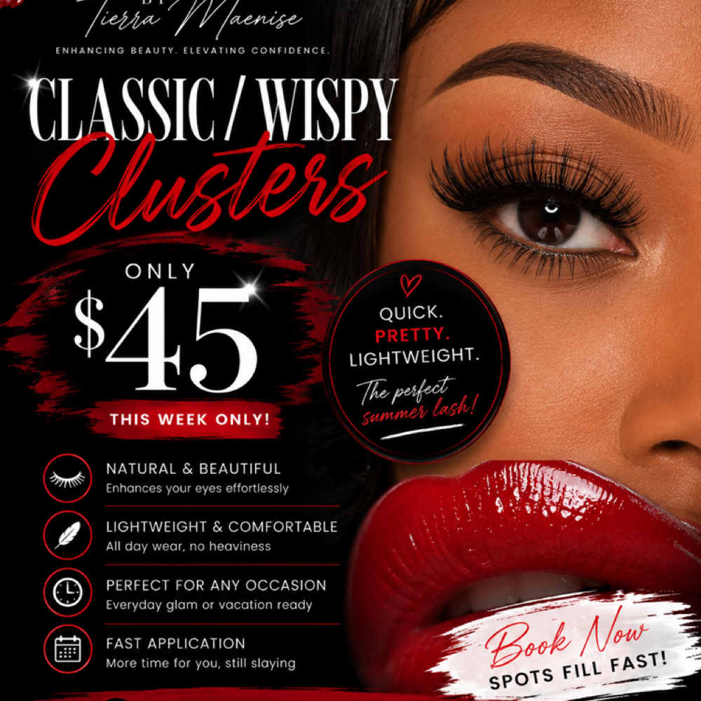 Summer Lash Specieal at Glam’d By Tierra Maenise in Kelford, NC