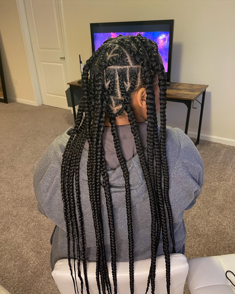 Jumbo Knotless Braids