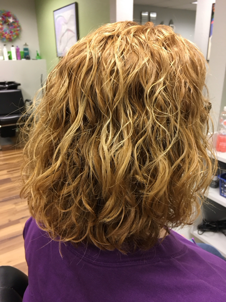Perm with cut