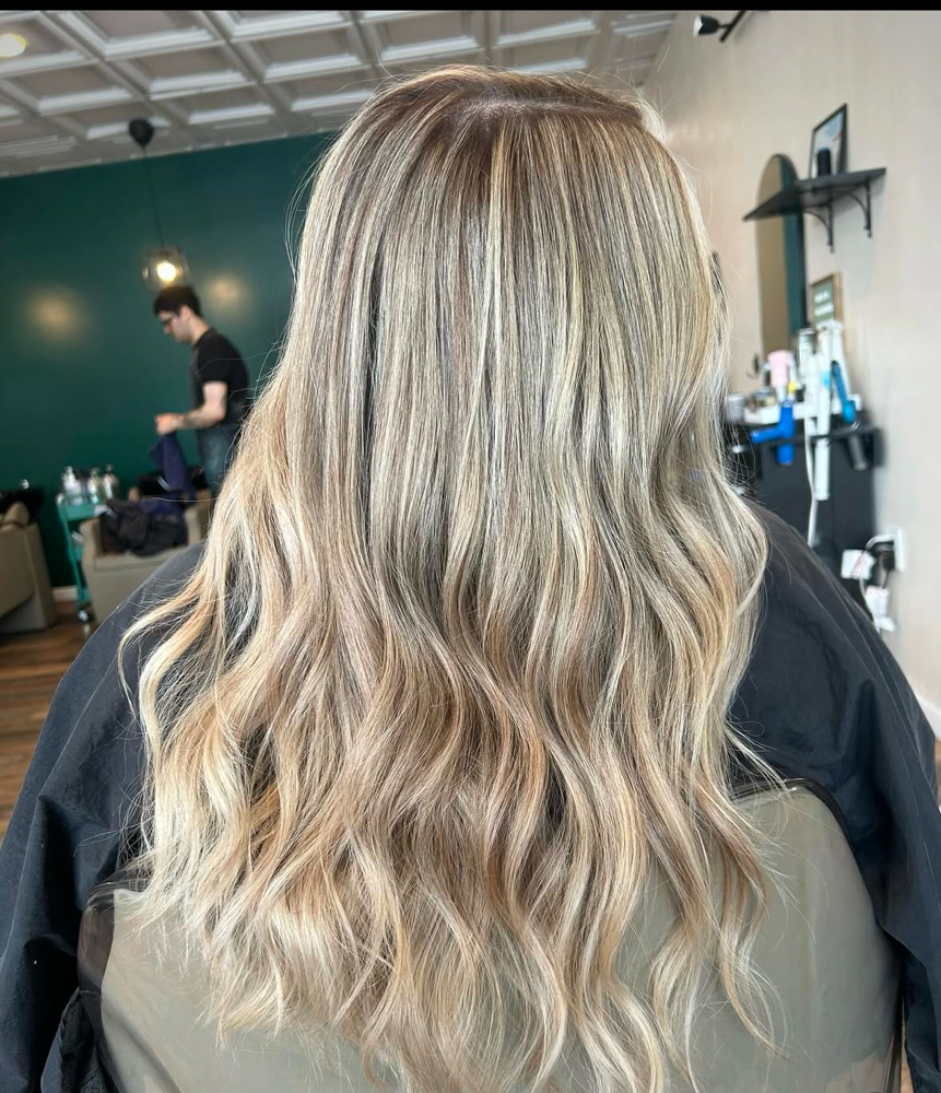Full Blonding & Root Color/Lowlight