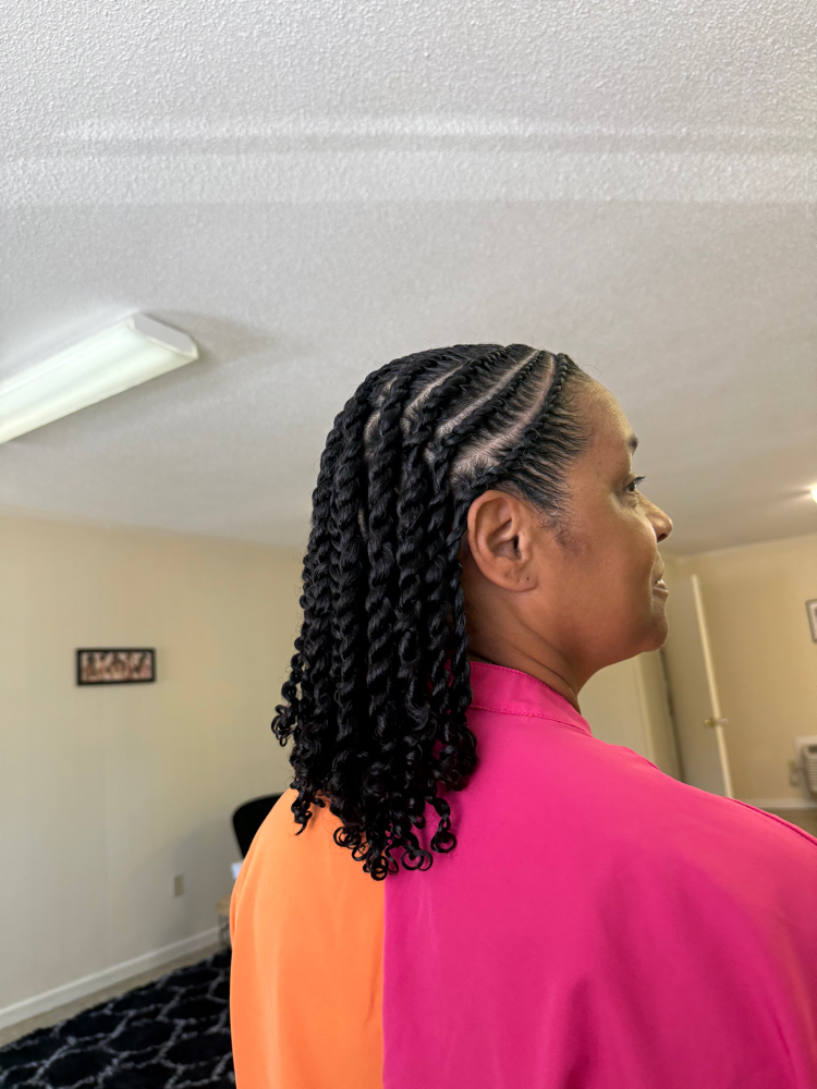 Two Stand Flat Twists& Individuals