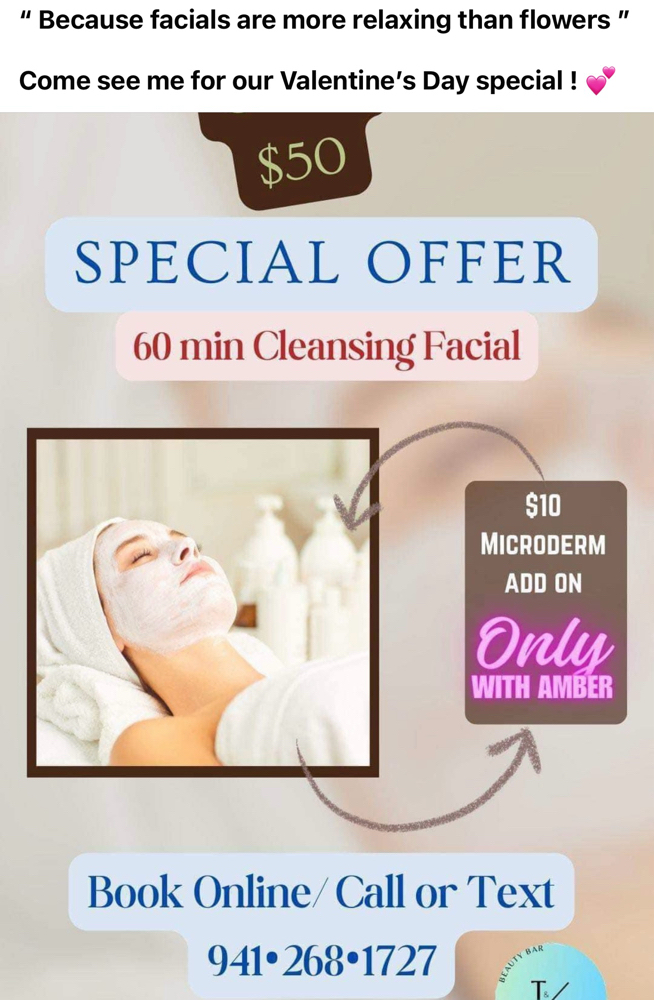 Ambers Cleansing Facial
