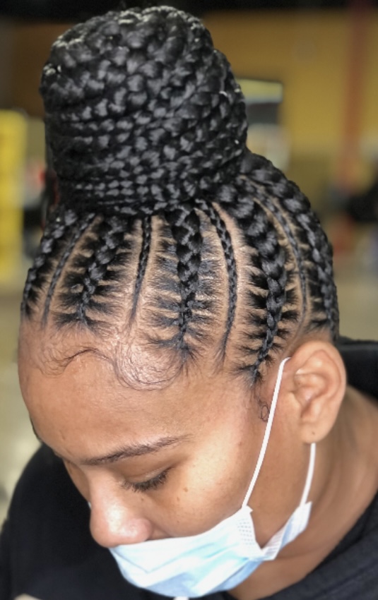 Big Small "Stitch" Ponytail (bun)