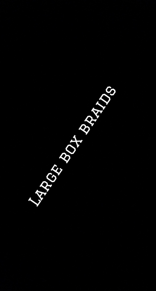 Large Box Braids (Butt Length)