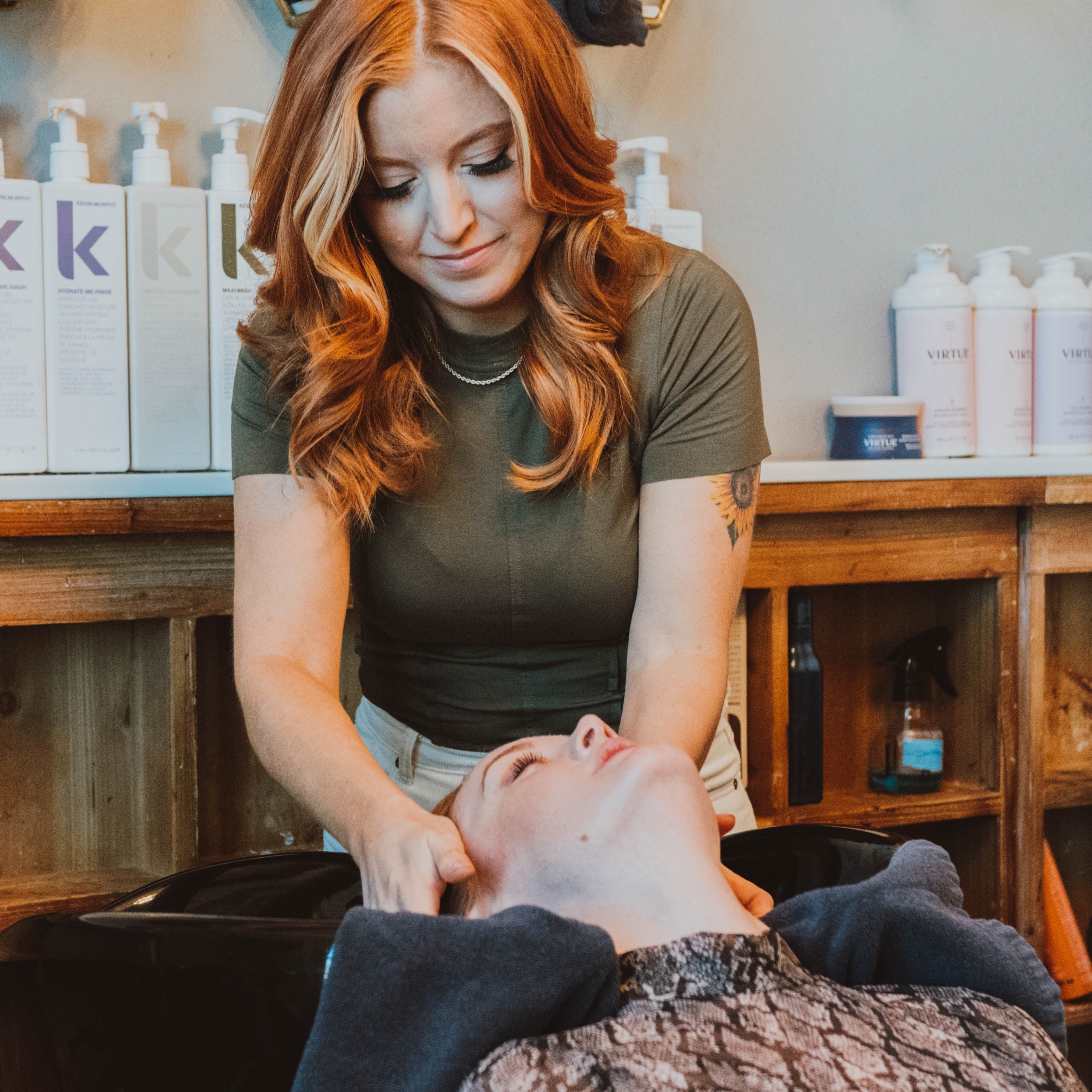 Luxury Wash at The Root Room in Austin, TX