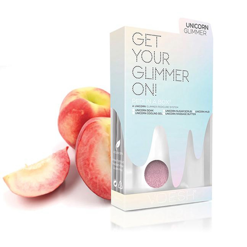 Glimmer Pedicure, Unicorn Or Golden