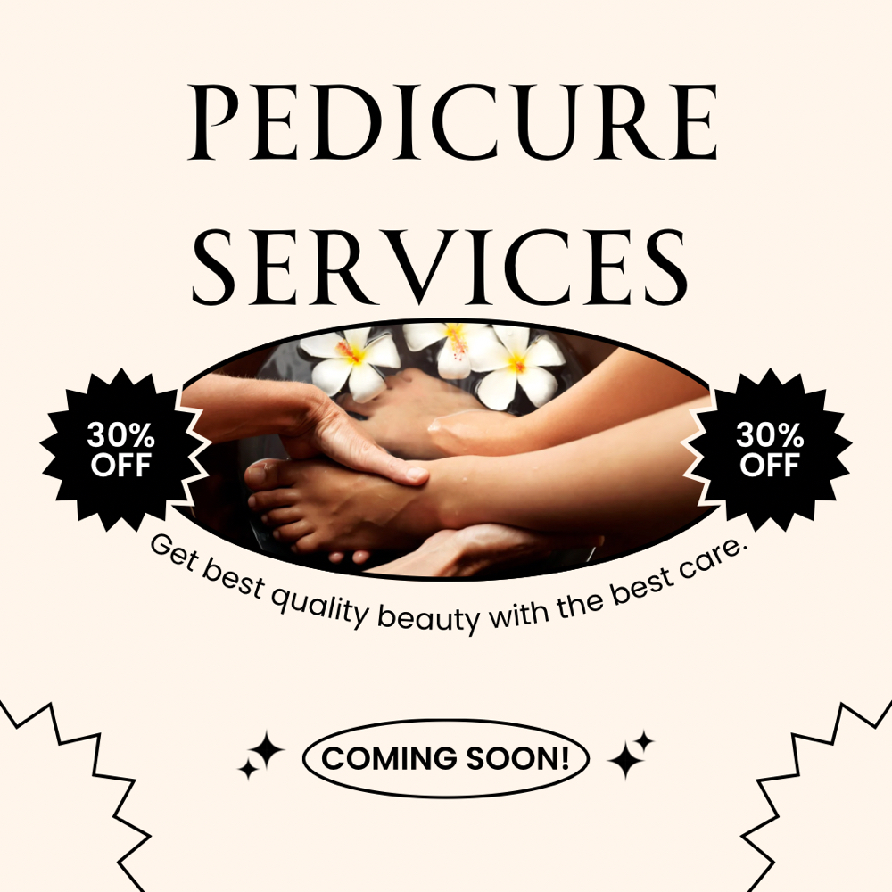 Deluxe Pedicure at Kreative Klawss in Manning, SC