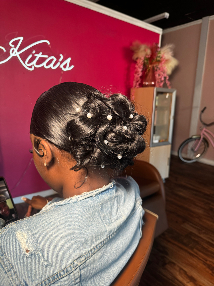 Wedding/prom Updo (style only)