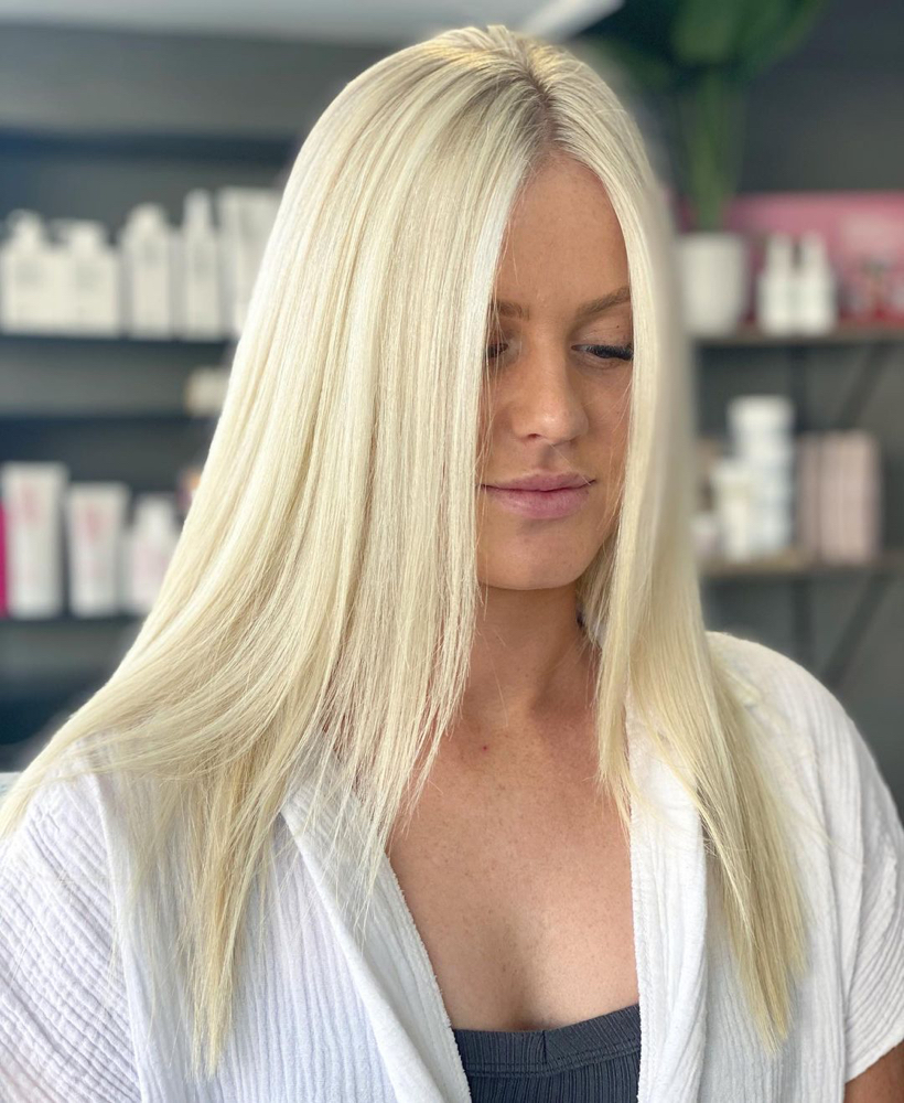 Color Retouch-Bleach at The Perfect Strand in Rancho Mirage, CA