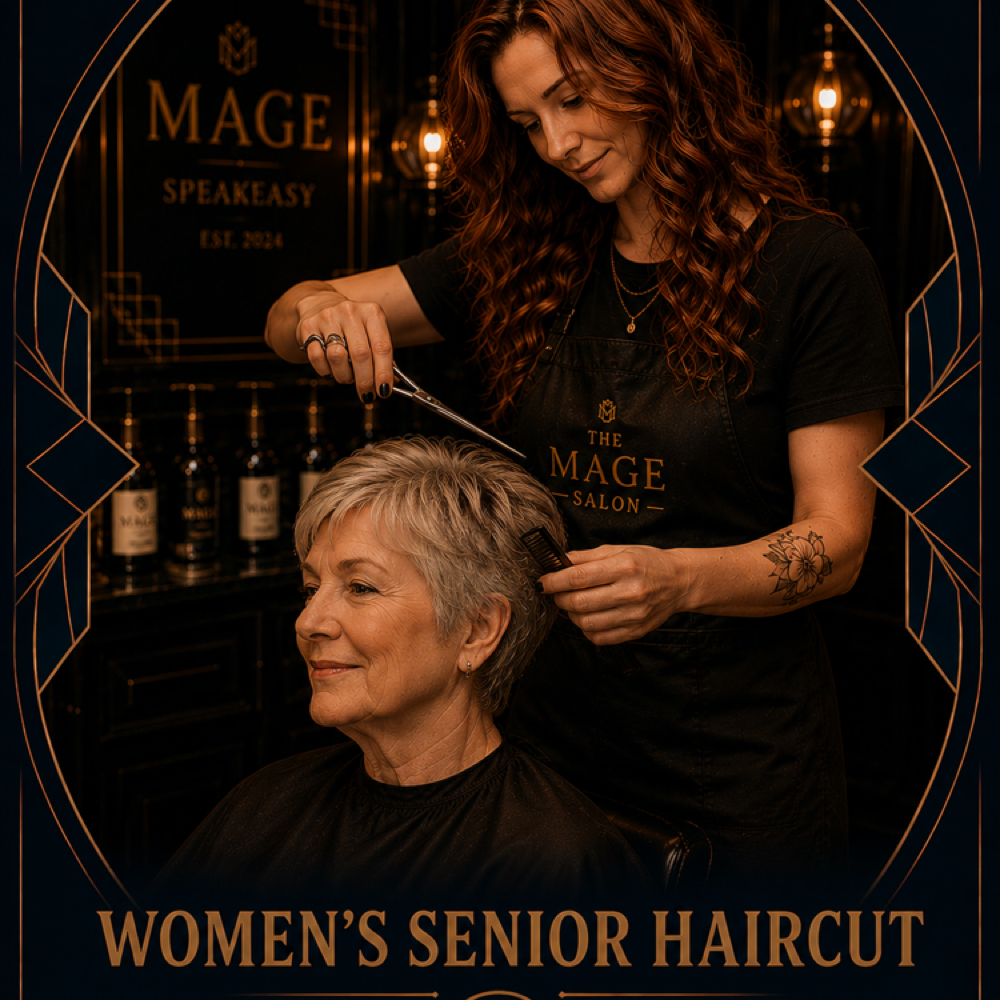 Women’s Senior Haircut at Mage Salon in West Des Moines, IA
