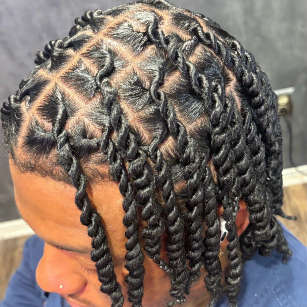 Natural Twists styles / no Locs at KnottyGirlLocs in Duncanville, TX