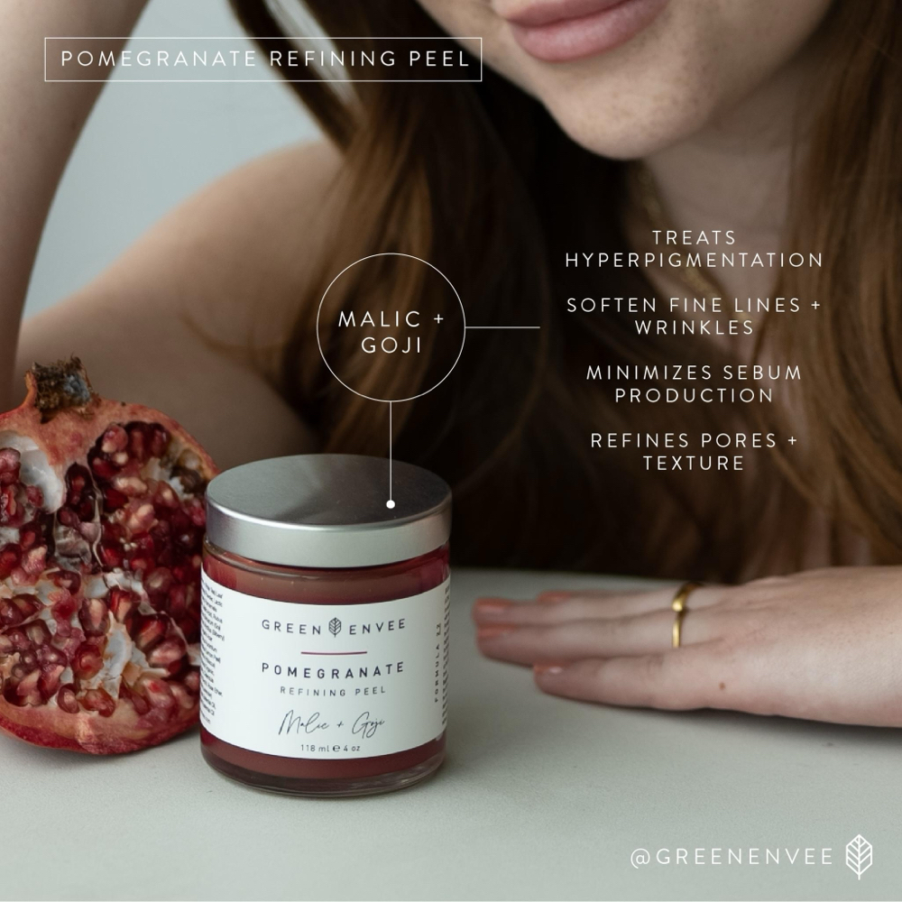 Pomegranite Refining Peel