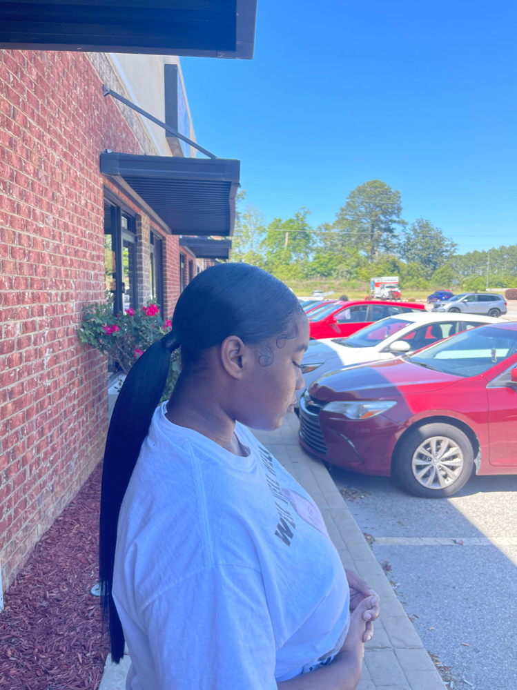 Sleek Ponytail