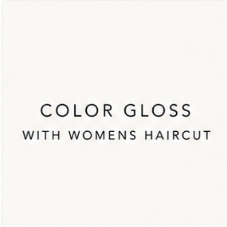 Color Gloss with Womens Haircut at Charity Jones in Canton, GA