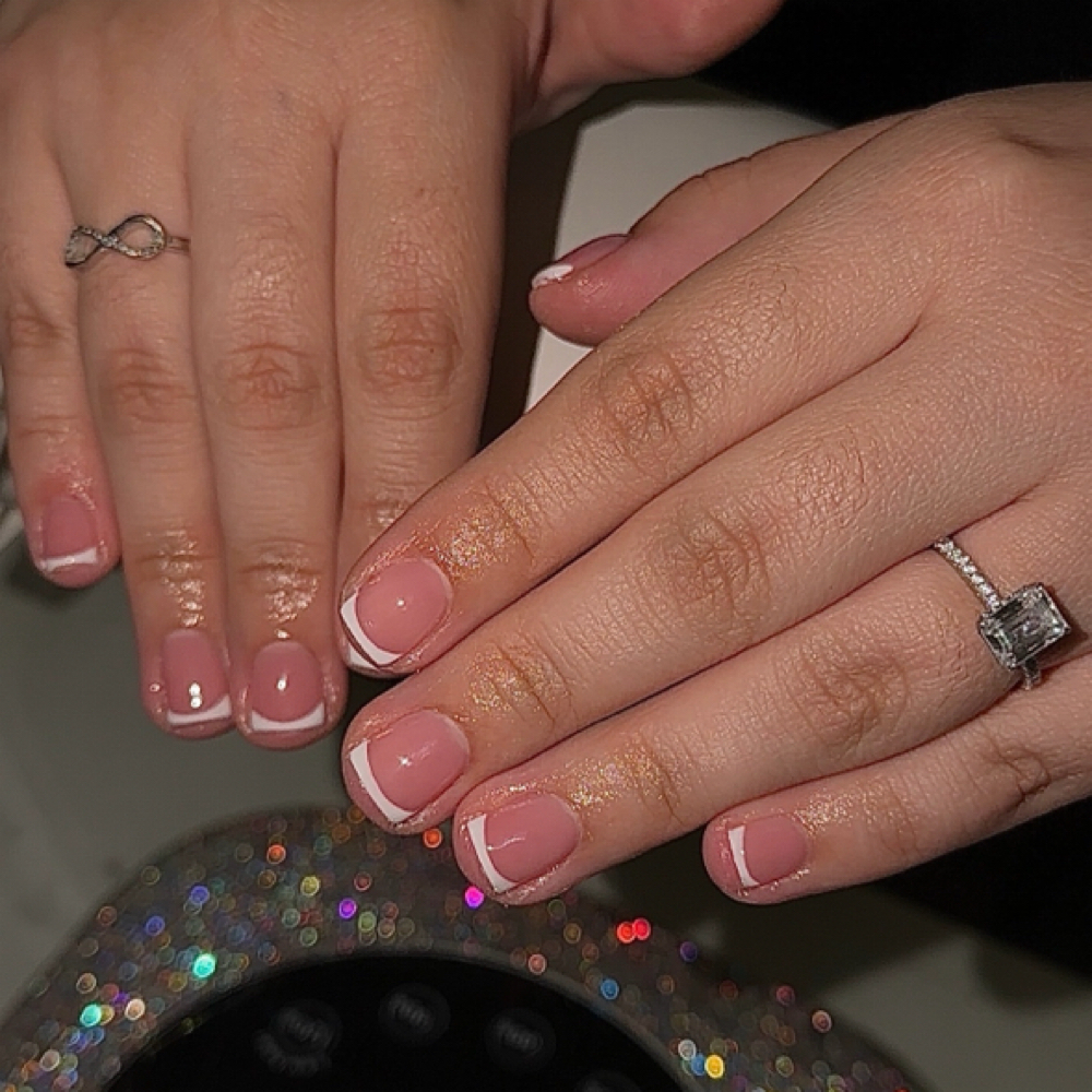 Builder gel mani at Bellazza Beauty Bar LLC in Tucson, AZ
