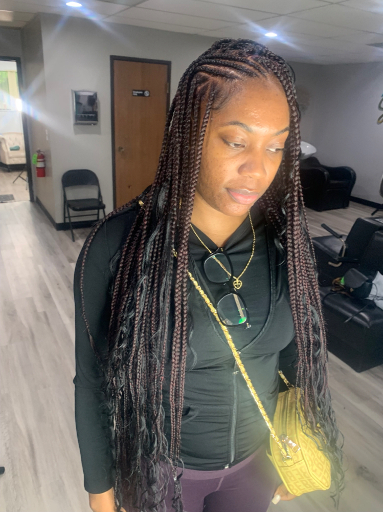 Freestyle Front/ Knotless Back