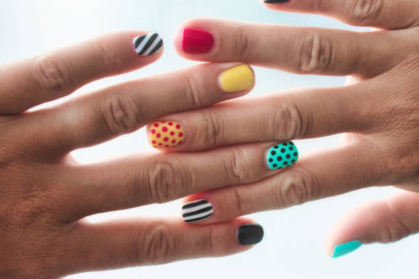 Simple Nail Art (One Nail)
