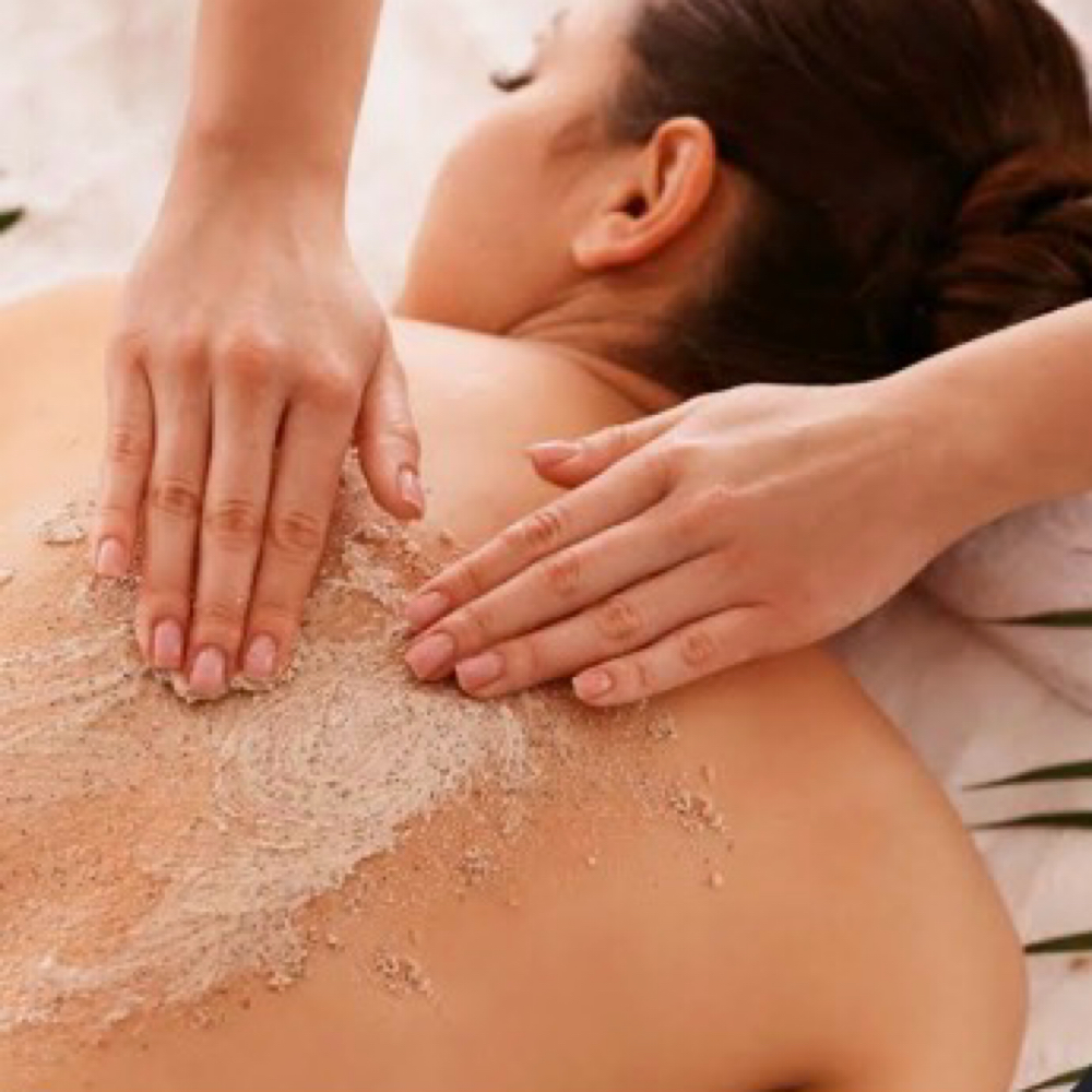 Back Scrub at Skin’s In Aesthetics! Ashley Vance in Lawrenceburg, TN