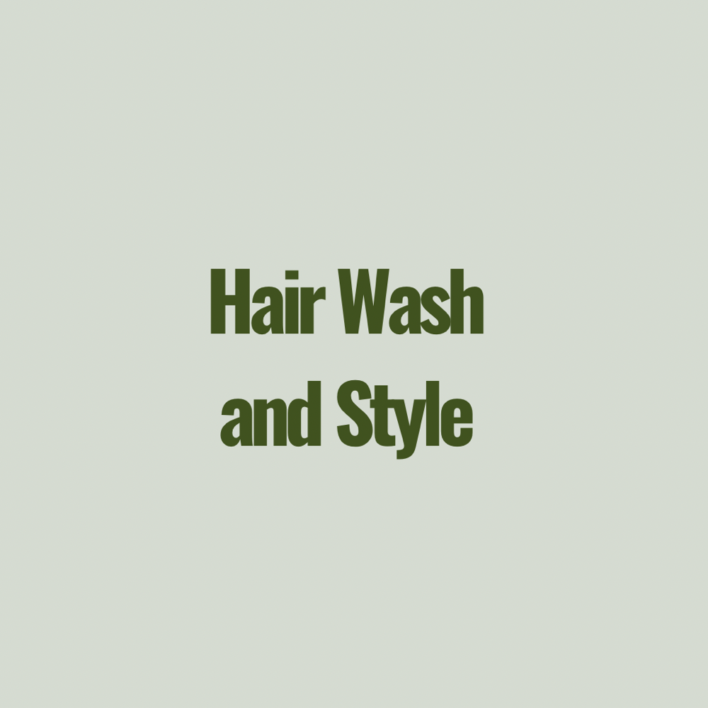 Hair Wash And Style at Center Street Studio in Sebewaing, MI