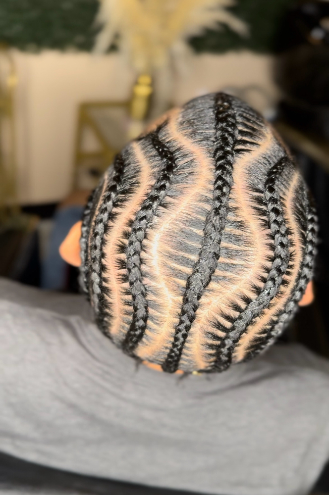 Men’s 7 Stitch Braids