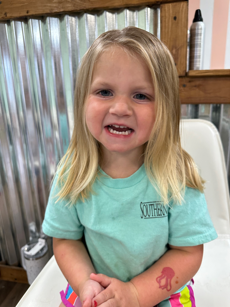 Little Girls Cut Only at T+H Salon and Co. in Moulton, AL