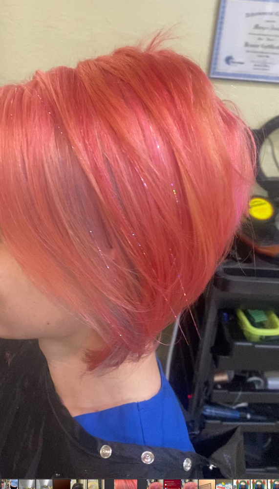 Hair Glitter ( Tinsel Strands) at Lasting Impressions LHC in Lake Havasu City, AZ