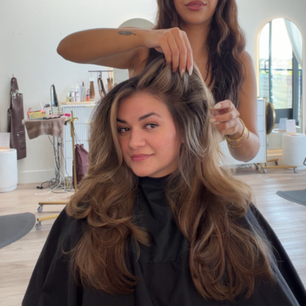 Signature Blowout x Fusio Dose at Honeylight Salon in Chula Vista, CA