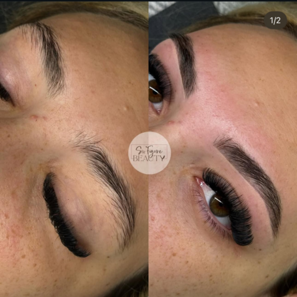 Brow Wax & Brow Tint at Six Figure Beauty in Fort Worth, TX
