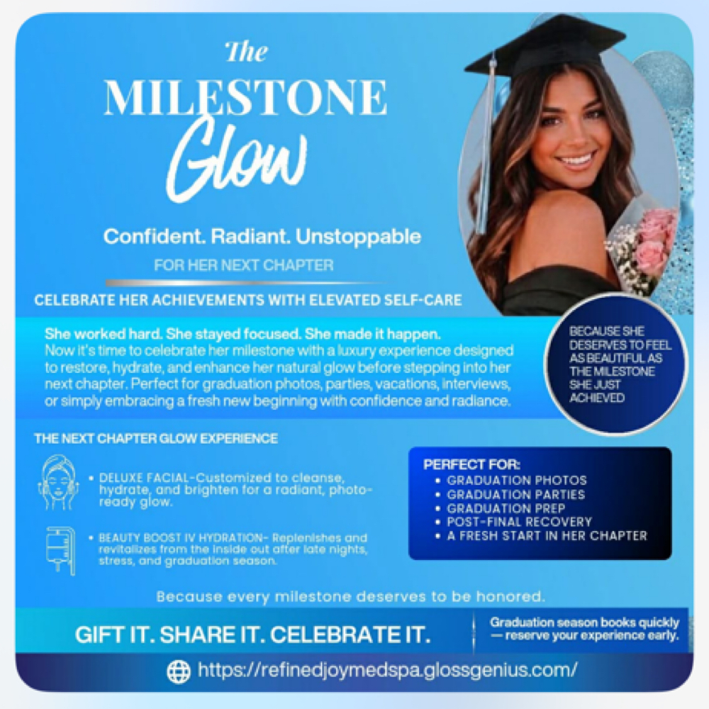 The Milestone Glow at Refined Joy Aesthetics & Wellness PLLC in Chicago, IL
