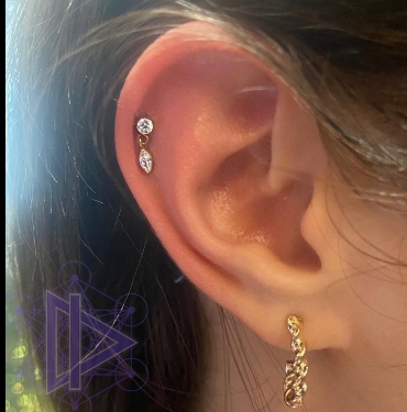Helix Piercing (Single) at Divine Image Ink Piercings in Parma Heights, OH