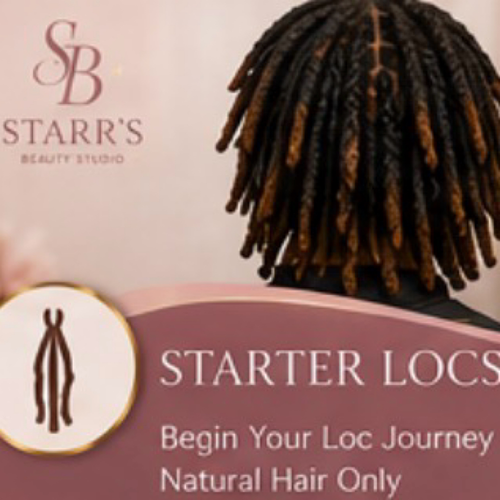 Starter Locs at Starr's Beauty Studio in St. Louis, MO