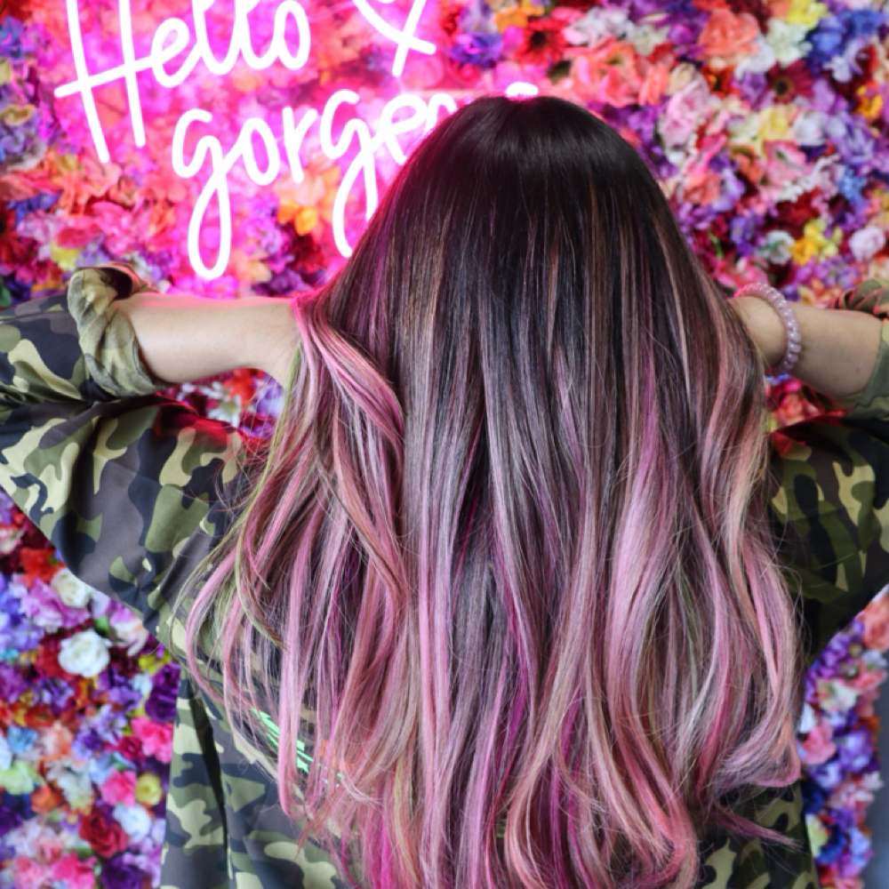 Vivid Hair Color at Jackie’s Divine Stylism The Art of Extensions & Beauty in Live Oak, TX
