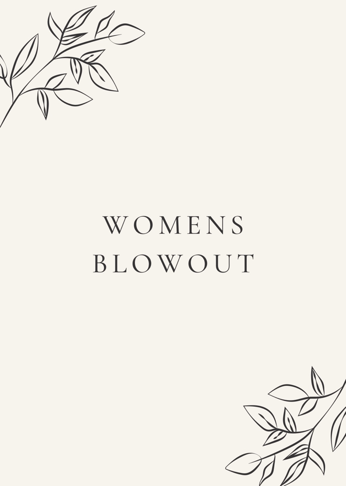 Womens Blowout