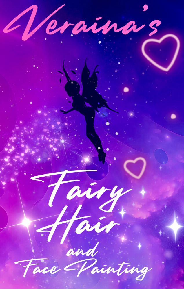 #1 Fairy Hair & Face Painting Party