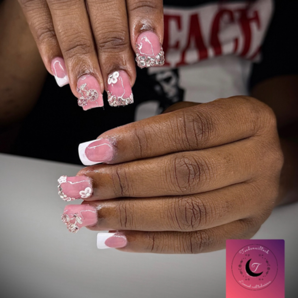 Acrylic Full Set at TeeDeNailTech in Pensacola, FL
