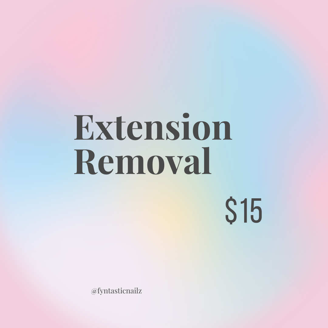 Extension Removal