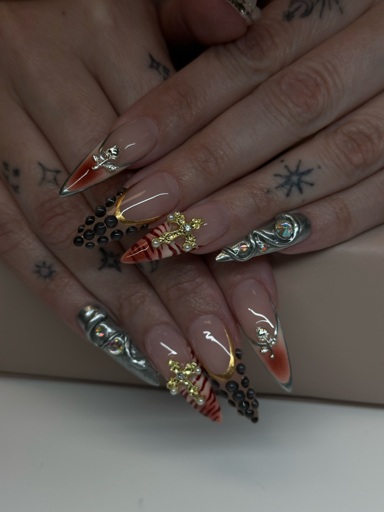 Tier 3 Design at Nails X Natalia in Port St. Lucie, FL