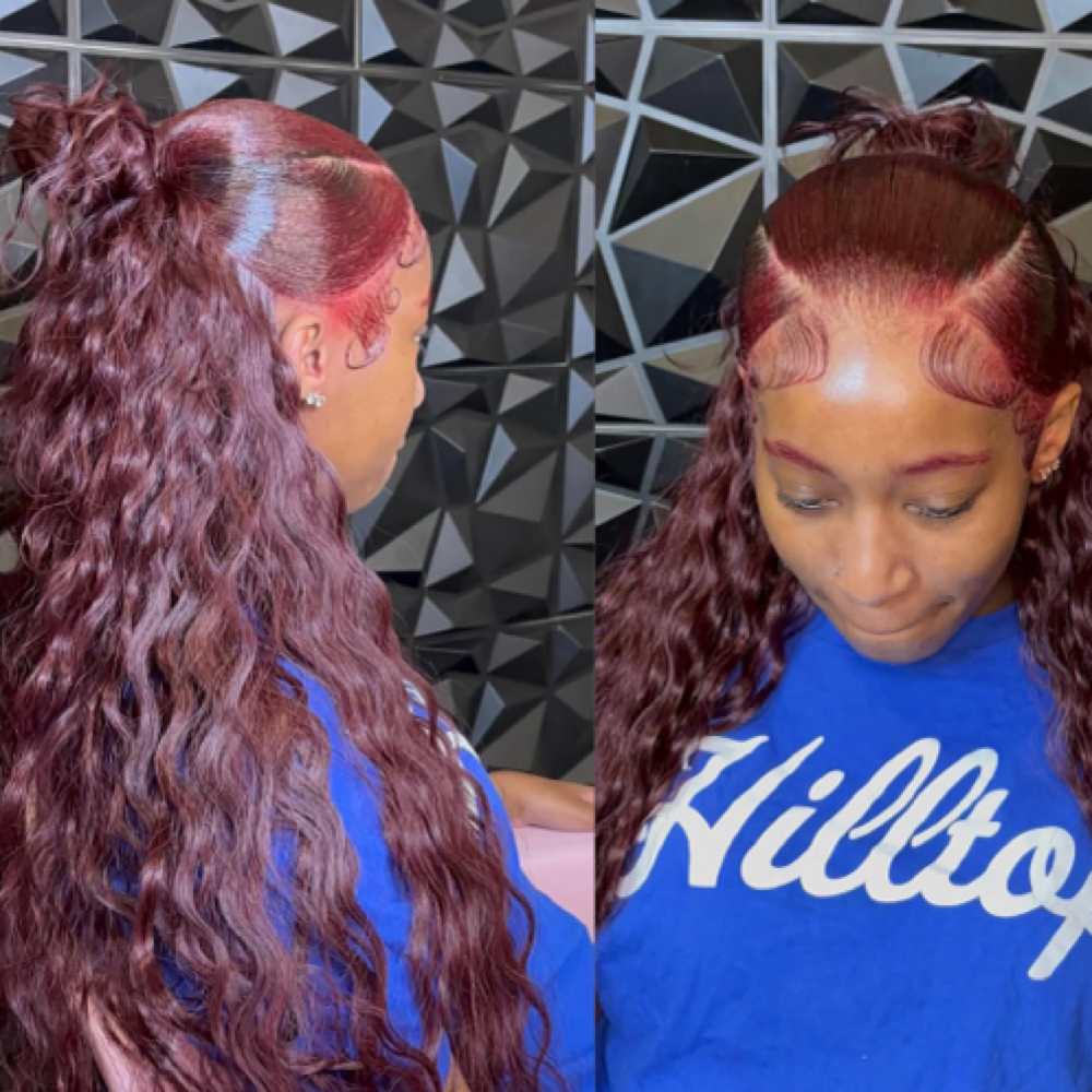 V Part/3 Part Half Up Half Down at Styles By Mk in Sherman, TX